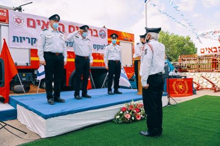 لأول مرة: قائد محطة إطفاء لوائية من أبناء الطائفة الدرزية 